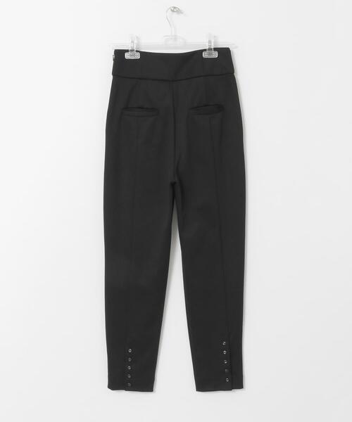 LAATO（ラート）の「JERSEY PANTS（スラックス・レディース・ブラック/オフホワイト・38/36）」の12枚目の写真