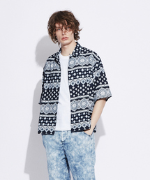 MYSELF ABAHOUSE | 【MYSELF ABAHOUSE】ビックシルエット総柄シャツ(シャツ/ブラウス)
