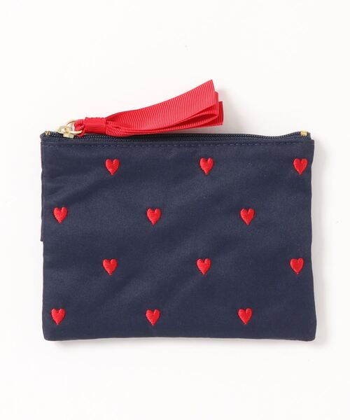 Actually（アクチュアリー）の「プチエンブロイダリー ティッシュポーチ（ポーチ・レディース・グレー/チャコールグレー/ネイビー/グレイッシュベージュ・フリー）」の5枚目の写真