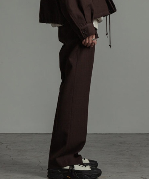 MARKAWARE ブラウン スラックス　3 markaware スラックス 「MARKAWARE/マーカウェア」DOUBLE