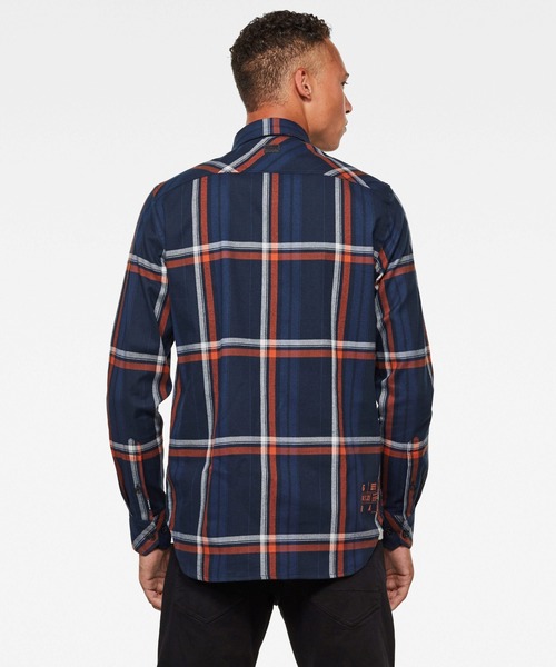 G-STAR（ジースター）の「Stalt Regular Patch Pocket Shirt（シャツ/ブラウス・メンズ・チェック・SMALL/MEDIUM/LARGE/X-SMALL）」の3枚目の写真