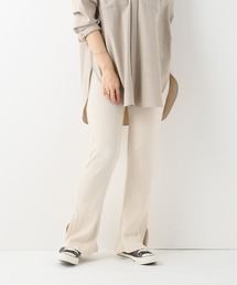 B.C STOCK | ランダムリブスリットパンツ(その他パンツ)