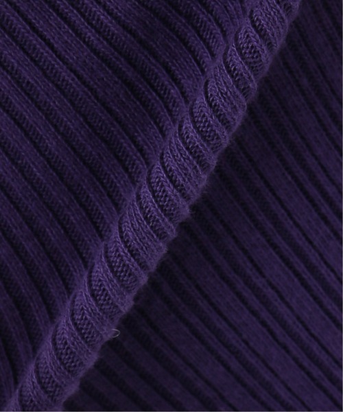 B.C STOCK（ベーセーストック）の「ランダムリブスリットパンツ（その他パンツ・レディース・ホワイト/ブラック/パープル・FREE）」の18枚目の写真