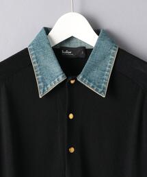 kolor（カラー）の「＜kolor（カラー）＞ デニムカラー ニットポロ 