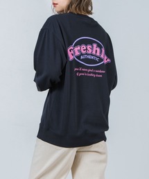 WEGO | WEGO/Freshlyサークルロゴプリントプルオーバー(スウェット)