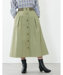 POU DOU DOU | ウエストリブ使いタックスカート(スカート)