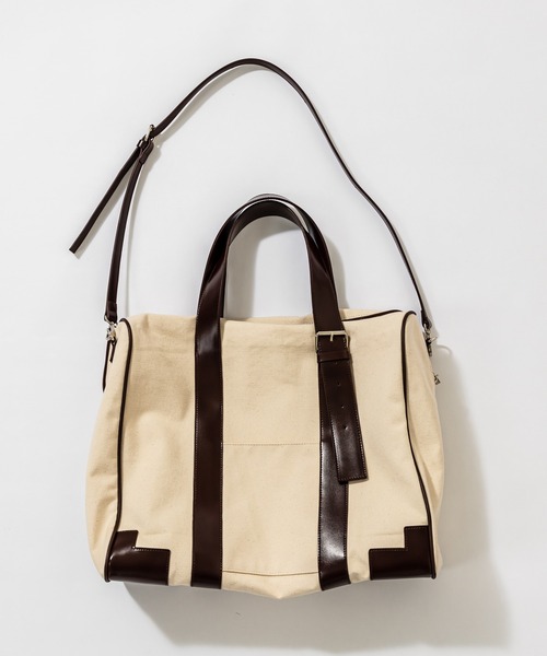 loti（ロティ）の「WEB限定　loti　キャンバスビッグトート（ショルダーバッグ・レディース・ブラック/ブラウン・FREE）」の8枚目の写真