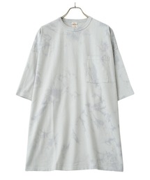 GOLD | GOLD / ゴールド：SUVIN COTTON OVER SIZE TEE TIE-DYED：21A-GL78658[MUS](Tシャツ/カットソー)