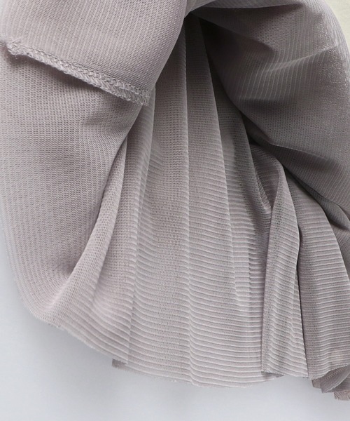 BRANSHES（ブランシェス）の「裾チュールトレーナー（スウェット・キッズ・ライトベージュ/ピンク・100cm/110cm/120cm/90cm/150cm/140cm/130cm）」の8枚目の写真