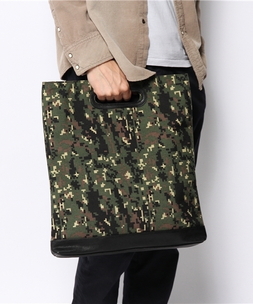 VENCEEXCHANGE（ヴァンスエクスチェンジ）の「デジタルメイサイクラッチBAG（クラッチバッグ・メンズ・グリーン・FREE）」の4枚目の写真