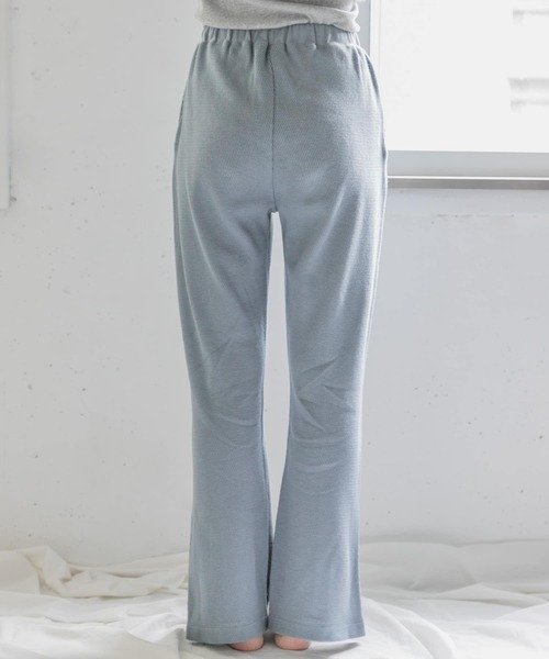 URBAN RESEARCH Sonny Label(アーバンリサーチサニーレーベル)の「サイドスリットハニカムカットパンツ(その他パンツ・レディース・ブラック/オフホワイト/ブルー系その他・FREE)」の9枚目の写真