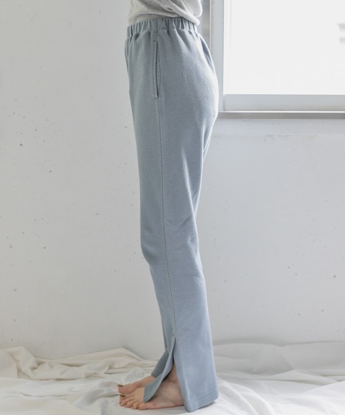 URBAN RESEARCH Sonny Label(アーバンリサーチサニーレーベル)の「サイドスリットハニカムカットパンツ(その他パンツ・レディース・ブラック/オフホワイト/ブルー系その他・FREE)」の20枚目の写真