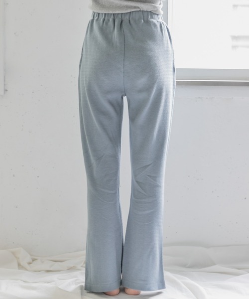 URBAN RESEARCH Sonny Label(アーバンリサーチサニーレーベル)の「サイドスリットハニカムカットパンツ(その他パンツ・レディース・ブラック/オフホワイト/ブルー系その他・FREE)」の21枚目の写真