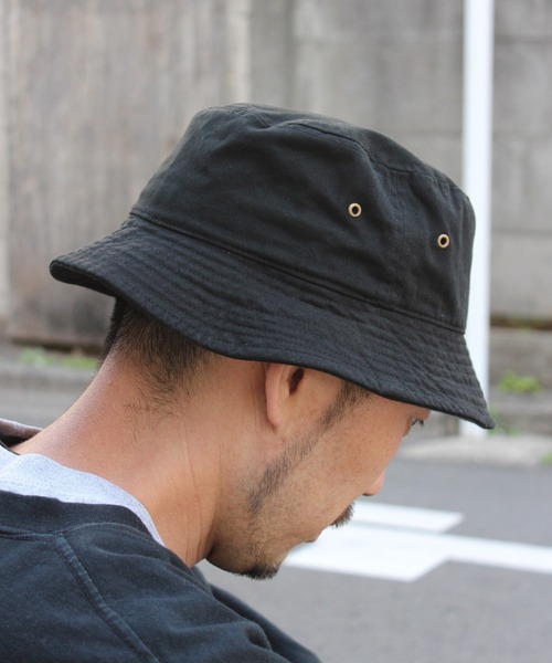 【国内即発】STONE  コットン バケットハット ストーンウォッシュデニムバケットハット - VARZAR | 60