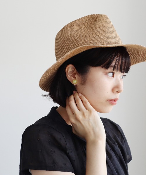 bulle de savon(ビュルデサボン)の「樹脂/貝のつぶつぶ マーブルイヤリング(イヤリング・レディース・イエロー/ピンク・FREE)」の8枚目の写真