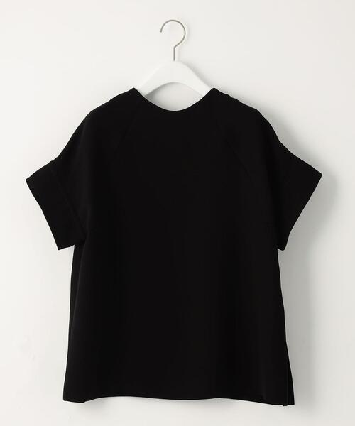 EMMEL REFINES エメルリファインズ ハートシシュウ ブラウス 黒 EMMEL REFINES（エメルリファインズ）の「＜EMMEL REFINES＞EM