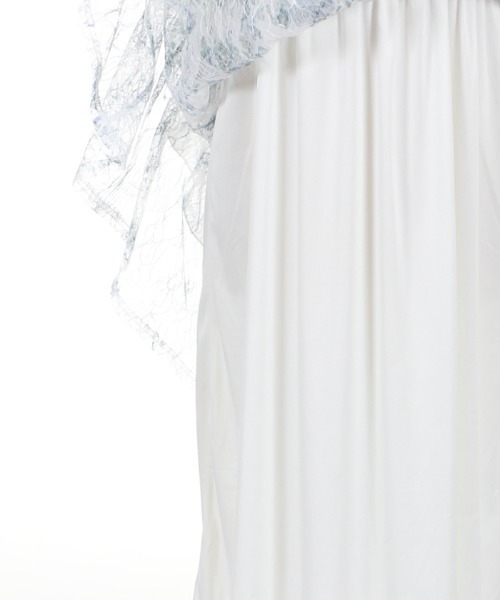 axes femme(アクシーズファム)の「フラワープリントレースOP(ワンピース・レディース・ピンク/ラベンダー/キナリ・MEDIUM)」の5枚目の写真