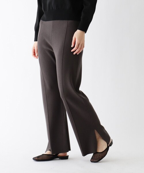 AG by aquagirl（エージーバイアクアガール）の「◆BLISSニットパンツ（その他パンツ・レディース・オフホワイト/グレー系その他/ライトグリーン・36/38/40）」の3枚目の写真