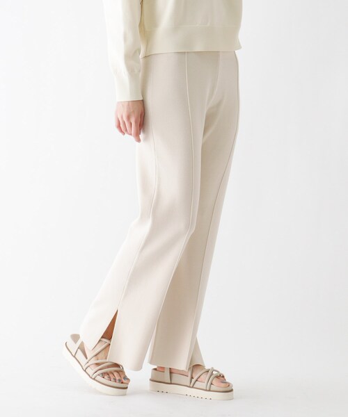 AG by aquagirl（エージーバイアクアガール）の「◆BLISSニットパンツ（その他パンツ・レディース・オフホワイト/グレー系その他/ライトグリーン・36/38/40）」の2枚目の写真