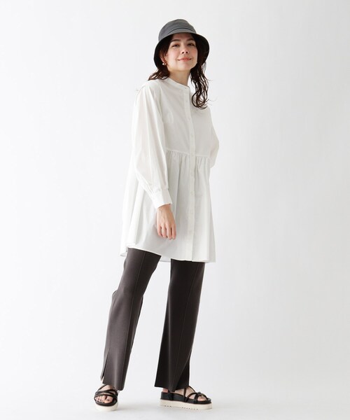 AG by aquagirl（エージーバイアクアガール）の「◆BLISSニットパンツ（その他パンツ・レディース・オフホワイト/グレー系その他/ライトグリーン・36/38/40）」の6枚目の写真