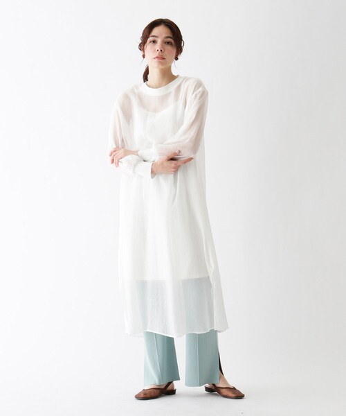 AG by aquagirl（エージーバイアクアガール）の「◆BLISSニットパンツ（その他パンツ・レディース・オフホワイト/グレー系その他/ライトグリーン・36/38/40）」の7枚目の写真