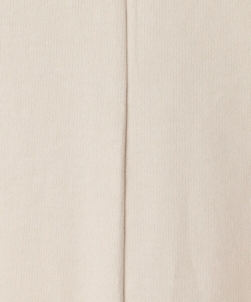 pink adobe（ピンクアドベ）の「◆【M-LL】ミニ裏毛マキシスカート（スカート・レディース・チャコールグレー/ライトベージュ/ライトグリーン・40/38/42）」の4枚目の写真