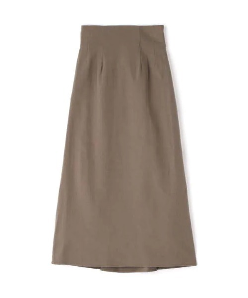 N.（N. Natural Beauty Basic）（エヌエヌナチュラルビューティーベーシック）の「【S Size Line】バックレースアップ麻混スカート（スカート・レディース・ホワイト/カーキ/ピンク・SMALL/MEDIUM）」の22枚目の写真