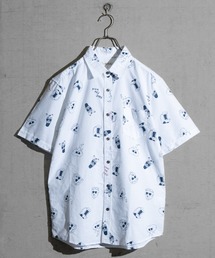 Candy Fantasy | 【a】オックス 総柄レギュラーカラー半袖シャツ(シャツ/ブラウス)