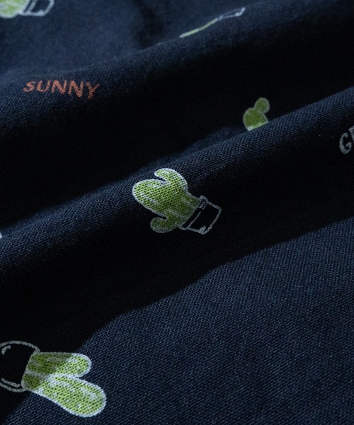 Candy Fantasy（キャンディーファンタジー）の「【a】オックス 総柄レギュラーカラー半袖シャツ（シャツ/ブラウス・メンズ・ホワイト/ベージュ/ネイビー/ブルー/ホワイト系その他/ベージュ系その他/ホワイト系その他2/ホワイト系その他4/ストライプ/ホワイト系その他3/ネイビー系1・MEDIUM/LARGE/X-LARGE）」の14枚目の写真