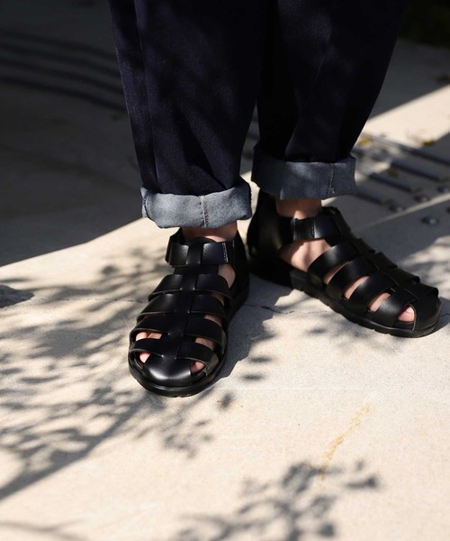 antiqua（アンティカ）の「グルカサンダル（サンダル・メンズ・ブラック・26.0cm/27.0cm/28.0cm）」の8枚目の写真