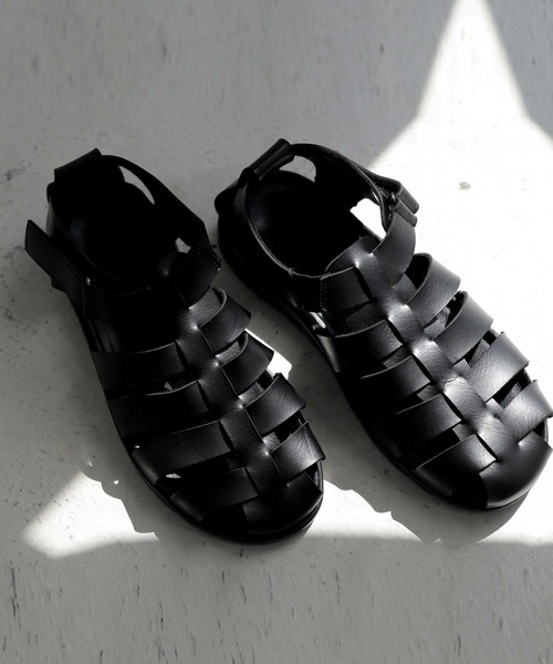 antiqua（アンティカ）の「グルカサンダル（サンダル・メンズ・ブラック・26.0cm/27.0cm/28.0cm）」の13枚目の写真