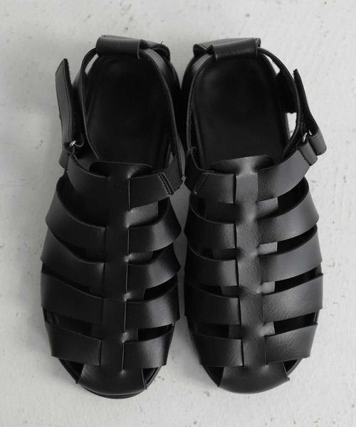 antiqua（アンティカ）の「グルカサンダル（サンダル・メンズ・ブラック・26.0cm/27.0cm/28.0cm）」の12枚目の写真