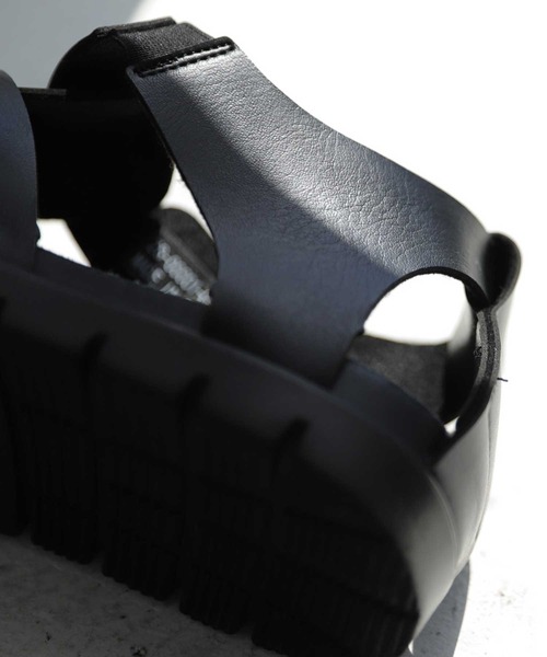 antiqua（アンティカ）の「グルカサンダル（サンダル・メンズ・ブラック・26.0cm/27.0cm/28.0cm）」の16枚目の写真