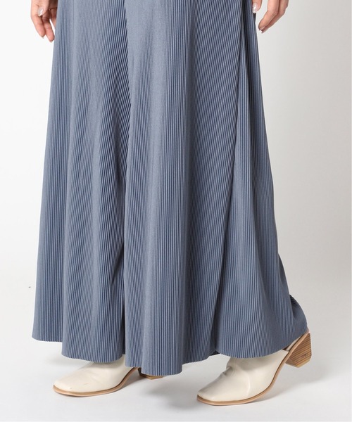 Simplicite（サンプリシテ）の「カットプリーツTシャツset◆（つなぎ/オールインワン・レディース・ブラック/グリーン/ブルー系その他・FREE）」の9枚目の写真