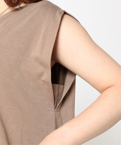 Simplicite（サンプリシテ）の「カットプリーツTシャツset◆（つなぎ/オールインワン・レディース・ブラック/グリーン/ブルー系その他・FREE）」の17枚目の写真