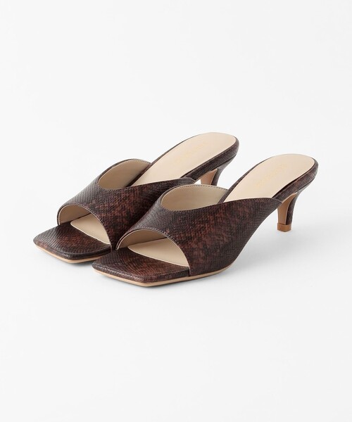 LOVELESS（ラブレス）の「スクエアトゥサンダル（サンダル・レディース・ブラウン/シルバー・S/M/L）」の9枚目の写真