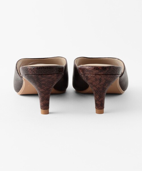 LOVELESS（ラブレス）の「スクエアトゥサンダル（サンダル・レディース・ブラウン/シルバー・S/M/L）」の4枚目の写真