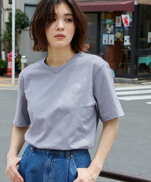 【THENORTHFACE/ザ・ノースフェイス】半袖TシャツDAILYLOGOS/STEE