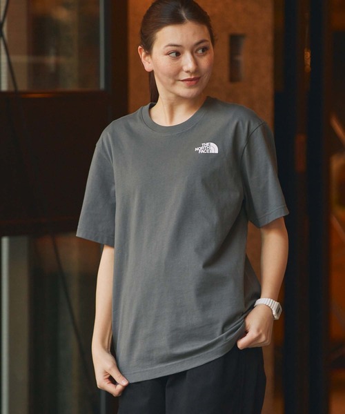 THE NORTH FACE（ザノースフェイス）の「【THE NORTH FACE / ザ・ノースフェイス】半袖 Tシャツ DAILY LOGO S/S TEE（Tシャツ/カットソー・メンズ・ホワイト/ライトグレー/ブラック/ダークネイビー/ライトベージュ/アイボリー/グレー/ライトブラウン/グレー系/ライラック/チャコールグレー/ピンク・M/L/XL/XXL/S）」の18枚目の写真
