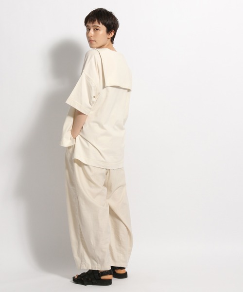 新品バスコ　セーラーカラーカットソー 洗える】セーラーカラーカットソージャージ（2002272912