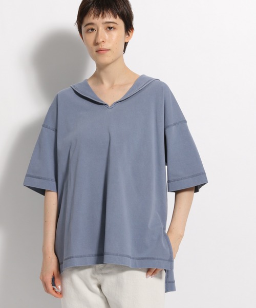 ニコアンドcolorTシャツ＆misayo フルドキプルオーバー　2点セット ニコアンドcolorTシャツ＆misayo フルドキプルオーバー2点セット