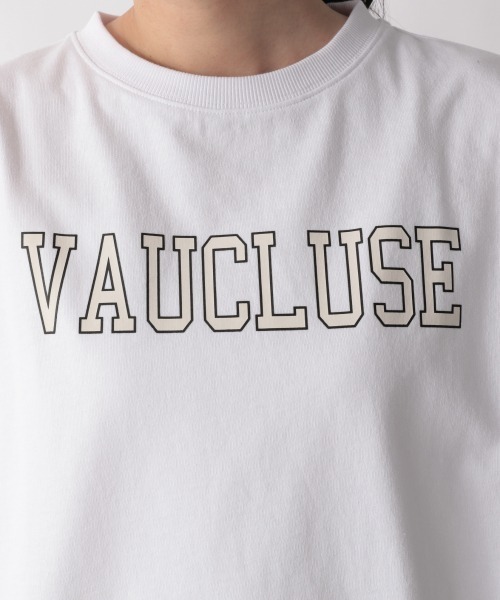 LOWRYS FARM（ローリーズファーム）の「ミニウラケプリントロゴフレンチスリーブ　948730（Tシャツ/カットソー・レディース・オフホワイト/チャコールグレー/グリーン/グレー・FREE）」の13枚目の写真