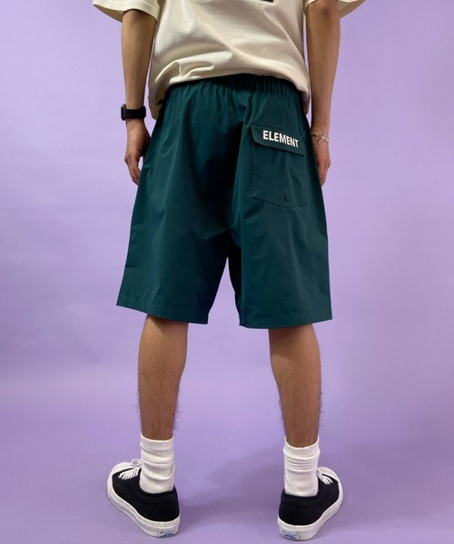 ELEMENT（エレメント）の「ELEMENT/エレメント　ナイロンハーフパンツ BB021-614（その他パンツ・メンズ・ブラック/ベージュ/グリーン・M/L/XL）」の3枚目の写真