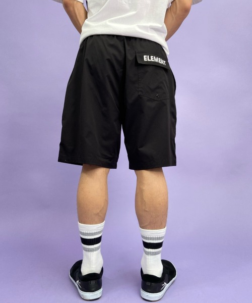 ELEMENT（エレメント）の「ELEMENT/エレメント　ナイロンハーフパンツ BB021-614（その他パンツ・メンズ・ブラック/ベージュ/グリーン・M/L/XL）」の2枚目の写真