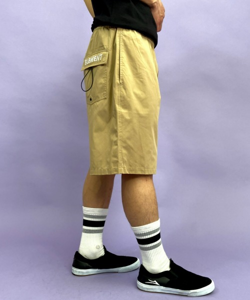 ELEMENT（エレメント）の「ELEMENT/エレメント　ナイロンハーフパンツ BB021-614（その他パンツ・メンズ・ブラック/ベージュ/グリーン・M/L/XL）」の14枚目の写真