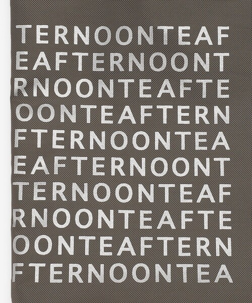 Afternoon Tea（アフタヌーンティー）の「スリットポケット付きロゴバッグS（エコバッグ/サブバッグ・レディース・グレー・ONE SIZE）」の6枚目の写真