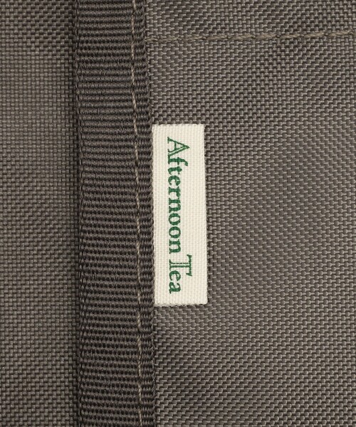 Afternoon Tea（アフタヌーンティー）の「スリットポケット付きロゴバッグS（エコバッグ/サブバッグ・レディース・グレー・ONE SIZE）」の7枚目の写真