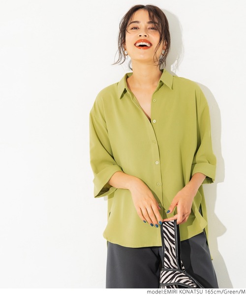 シャツ/ブラウス(長袖/七分) clane  DOT JACQUARD SMOCK TOPS JOURNAL STANDARD（ジャーナルスタンダード）の「【CLANE/クラネ