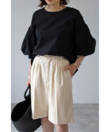 バルーンスリーブチュニック