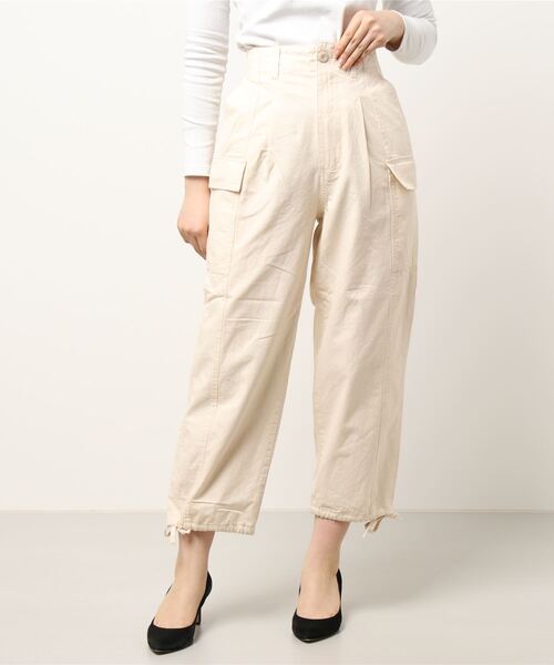 RETRO GIRL（レトロガール）の「カーゴパンツ（カーゴパンツ・レディース・ダークグリーン/アイボリー/ライトグリーン・FREE）」の8枚目の写真